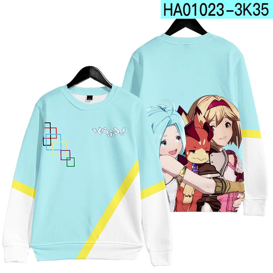 Granblue Fantasy Lyria Djeeta and Vyrn Sweatshirt