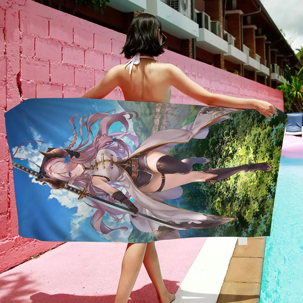 Granblue Fantasy Narmaya Microfiber Towel 7