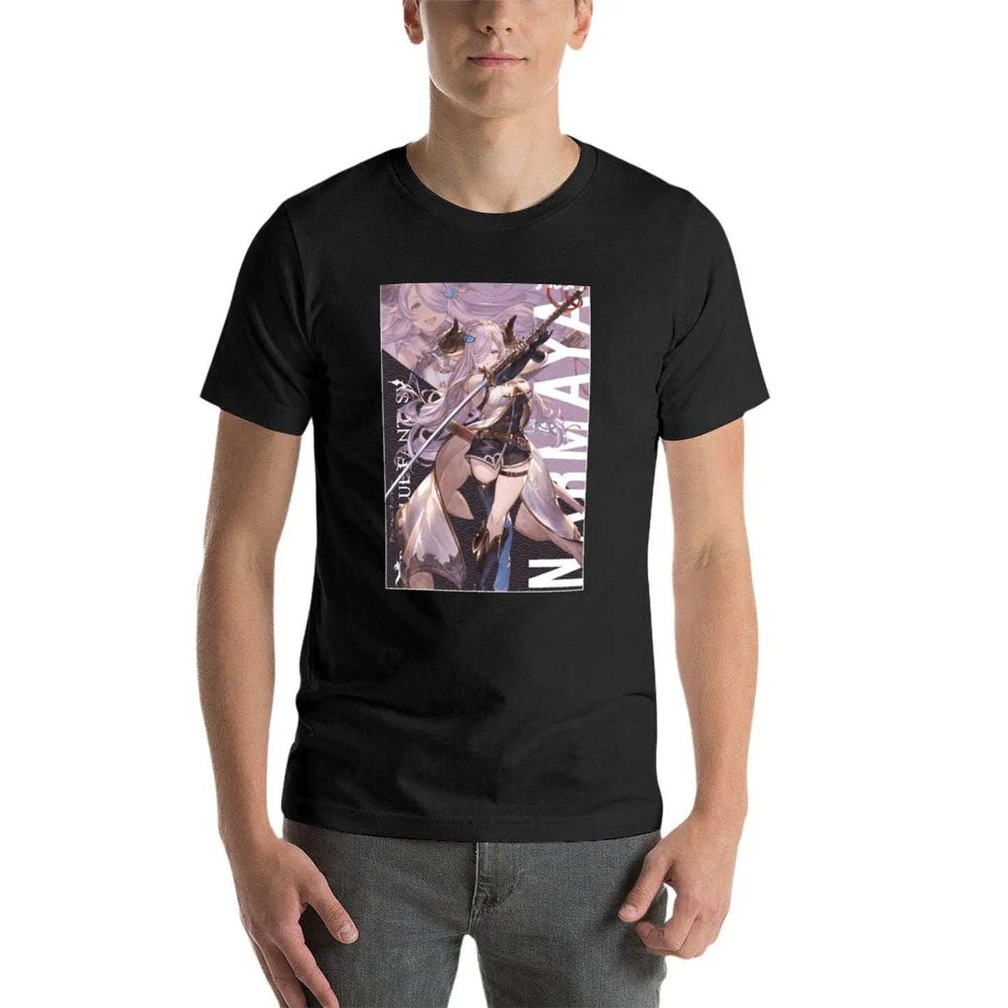 Granblue Fantasy Narmaya Black T-Shirt