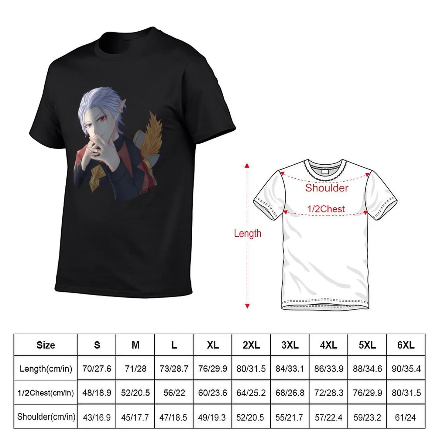 Granblue Fantasy Relink Valentine Grimnir White T-Shirt