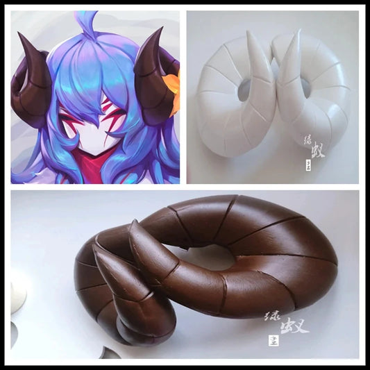 Granblue Fantasy Anila Horns Cosplay