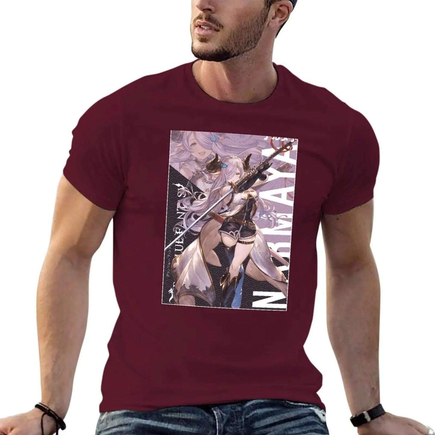 Granblue Fantasy Narmaya Black T-Shirt