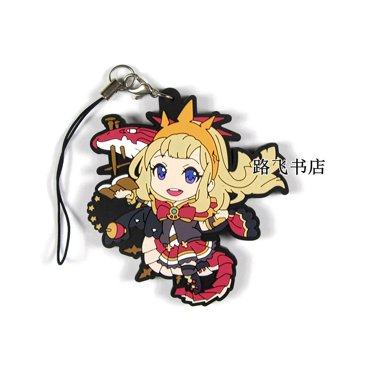 Granblue Fantasy Rubber Keychains Pack 8pcs