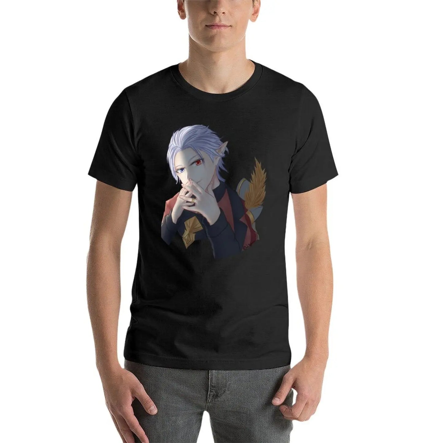 Granblue Fantasy Valentine Grimnir Black T-Shirt