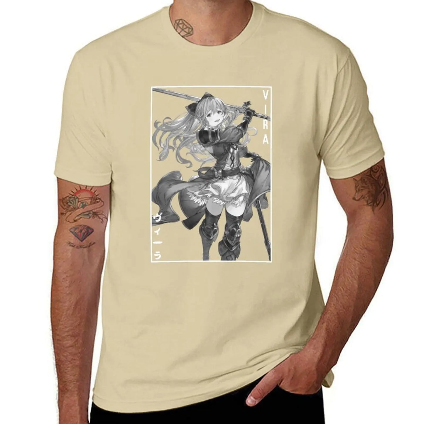 Granblue Fantasy Vira Black T-Shirt